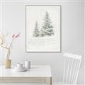 Picture of Winter Wonderland Trees _GroupedProduct_Rectangle_Portrait_Canvas_Framed_