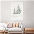 Picture of Winter Wonderland Trees _GroupedProduct_Rectangle_Portrait_Canvas_Framed_