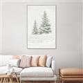 Picture of Winter Wonderland Trees _GroupedProduct_Rectangle_Portrait_Canvas_Framed_