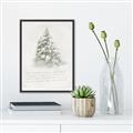 Picture of Holiday Pines _GroupedProduct_Rectangle_Portrait_Canvas_Framed_