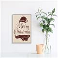 Picture of Merry Christmas _GroupedProduct_Rectangle_Portrait_Canvas_Framed_