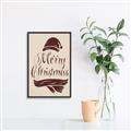 Picture of Merry Christmas _GroupedProduct_Rectangle_Portrait_Canvas_Framed_