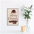 Picture of Merry Christmas _GroupedProduct_Rectangle_Portrait_Canvas_Framed_