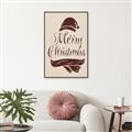 Picture of Merry Christmas _GroupedProduct_Rectangle_Portrait_Canvas_Framed_