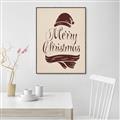 Picture of Merry Christmas _GroupedProduct_Rectangle_Portrait_Canvas_Framed_