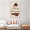 Picture of Merry Christmas _GroupedProduct_Rectangle_Portrait_Canvas_Framed_