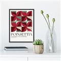 Picture of Poinsettia _GroupedProduct_Rectangle_Portrait_Canvas_Framed_