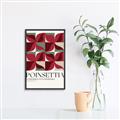 Picture of Poinsettia _GroupedProduct_Rectangle_Portrait_Canvas_Framed_