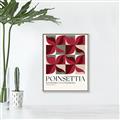 Picture of Poinsettia _GroupedProduct_Rectangle_Portrait_Canvas_Framed_