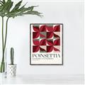 Picture of Poinsettia _GroupedProduct_Rectangle_Portrait_Canvas_Framed_