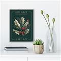 Picture of Holly Jolly _GroupedProduct_Rectangle_Portrait_Canvas_Framed_