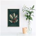 Picture of Holly Jolly _GroupedProduct_Rectangle_Portrait_Canvas_Framed_