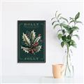 Picture of Holly Jolly _GroupedProduct_Rectangle_Portrait_Canvas_Framed_