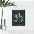 Picture of Holly Jolly _GroupedProduct_Rectangle_Portrait_Canvas_Framed_