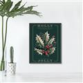Picture of Holly Jolly _GroupedProduct_Rectangle_Portrait_Canvas_Framed_