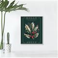 Picture of Holly Jolly _GroupedProduct_Rectangle_Portrait_Canvas_Framed_