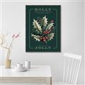 Picture of Holly Jolly _GroupedProduct_Rectangle_Portrait_Canvas_Framed_