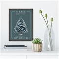 Picture of Blue Spruce _GroupedProduct_Rectangle_Portrait_Canvas_Framed_
