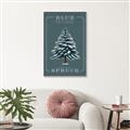 Picture of Blue Spruce _GroupedProduct_Rectangle_Portrait_Canvas_Framed_