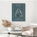 Picture of Blue Spruce _GroupedProduct_Rectangle_Portrait_Canvas_Framed_