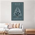 Picture of Blue Spruce _GroupedProduct_Rectangle_Portrait_Canvas_Framed_