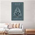 Picture of Blue Spruce _GroupedProduct_Rectangle_Portrait_Canvas_Framed_