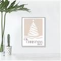 Picture of Oh Christmas Tree II _GroupedProduct_Rectangle_Portrait_Canvas_Framed_