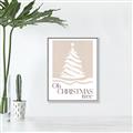 Picture of Oh Christmas Tree II _GroupedProduct_Rectangle_Portrait_Canvas_Framed_