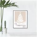 Picture of Oh Christmas Tree II _GroupedProduct_Rectangle_Portrait_Canvas_Framed_