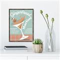 Picture of Gingerbread Martini _GroupedProduct_Rectangle_Portrait_Canvas_Framed_