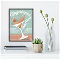 Picture of Gingerbread Martini _GroupedProduct_Rectangle_Portrait_Canvas_Framed_