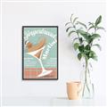 Picture of Gingerbread Martini _GroupedProduct_Rectangle_Portrait_Canvas_Framed_