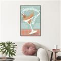 Picture of Gingerbread Martini _GroupedProduct_Rectangle_Portrait_Canvas_Framed_
