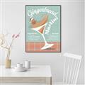 Picture of Gingerbread Martini _GroupedProduct_Rectangle_Portrait_Canvas_Framed_