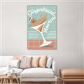 Picture of Gingerbread Martini _GroupedProduct_Rectangle_Portrait_Canvas_Framed_
