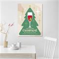 Picture of Holiday Cranberry Champagne _GroupedProduct_Rectangle_Portrait_Unframed_Print_Only_