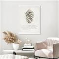 Picture of Pinecone Tidings I _GroupedProduct_Rectangle_Portrait_Unframed_Print_Only_