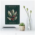 Picture of Holly Jolly _GroupedProduct_Rectangle_Portrait_Unframed_Print_Only_