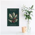 Picture of Holly Jolly _GroupedProduct_Rectangle_Portrait_Unframed_Print_Only_