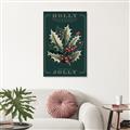 Picture of Holly Jolly _GroupedProduct_Rectangle_Portrait_Unframed_Print_Only_