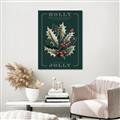 Picture of Holly Jolly _GroupedProduct_Rectangle_Portrait_Unframed_Print_Only_