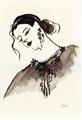 Picture of Feminine Flourish in Ink _GroupedProduct_Rectangle_Portrait_Unframed_Print_Only_