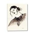Picture of Feminine Flourish in Ink _GroupedProduct_Rectangle_Portrait_Canvas_