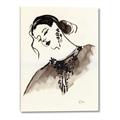Picture of Feminine Flourish in Ink _GroupedProduct_Rectangle_Portrait_Canvas_