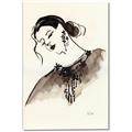 Picture of Feminine Flourish in Ink _GroupedProduct_Rectangle_Portrait_Canvas_