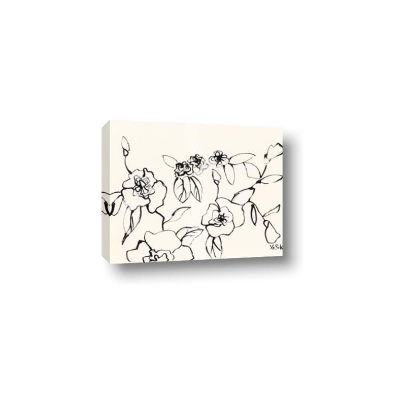 Picture of Blooming in Lines _GroupedProduct_Rectangle_Landscape_Canvas_