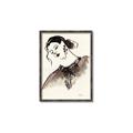 Picture of Feminine Flourish in Ink _GroupedProduct_Rectangle_Portrait_Canvas_Framed_