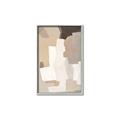 Picture of Sandstone Grid _GroupedProduct_Rectangle_Portrait_Canvas_Framed_