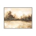 Picture of Mocha Landscape _GroupedProduct_Rectangle_Landscape_Canvas_Framed_