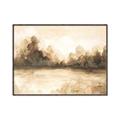 Picture of Mocha Landscape _GroupedProduct_Rectangle_Landscape_Canvas_Framed_